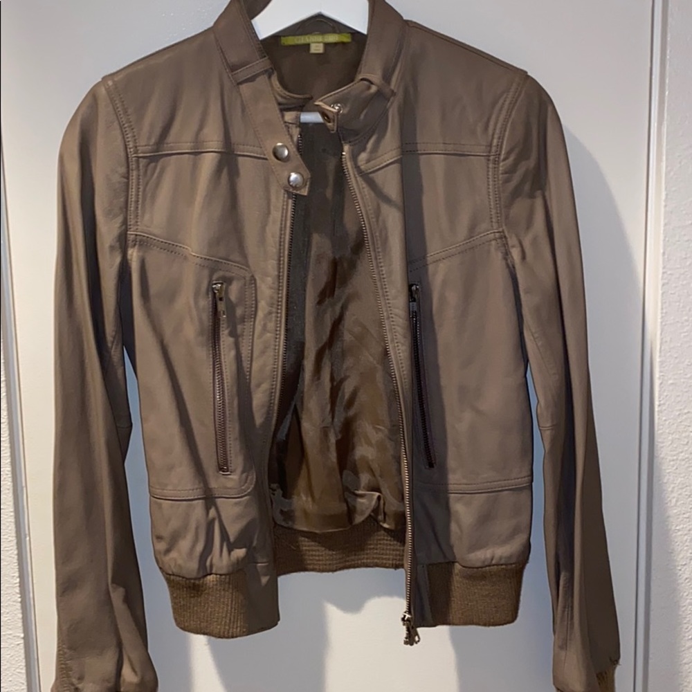 Gianni Bini Genuine leather jacket size small